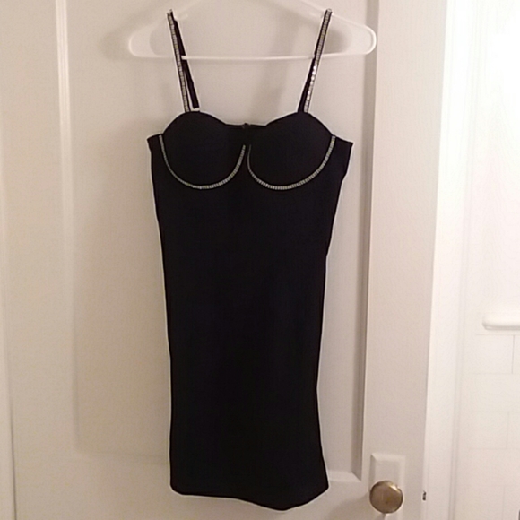 A'gaci Bejeweled Bodycon Dress - Picture 2 of 8